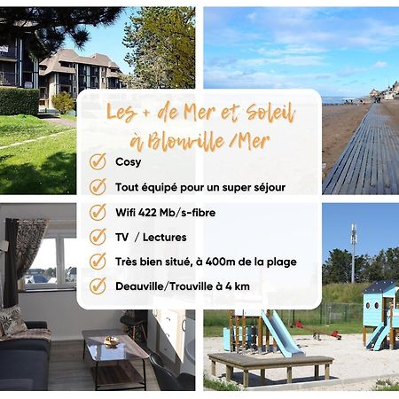 Mer Et Soleil A Blonville Sur Mer/ Deauville Esterno foto